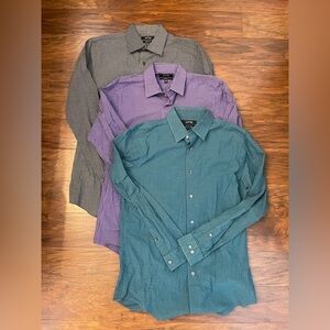 Apt 9 Pack of 3 Men’s Shirts Size 15.5 and 16